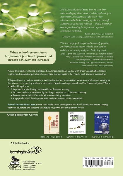 Produktbild: School Systems That Learn