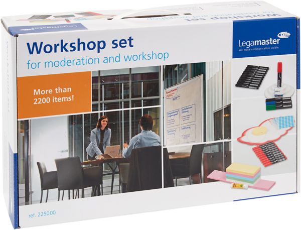 Produktbild: Legamaster Moderationsset 2200-teilig