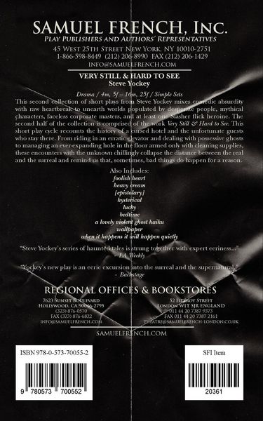 Produktbild: Very Still & Hard to See