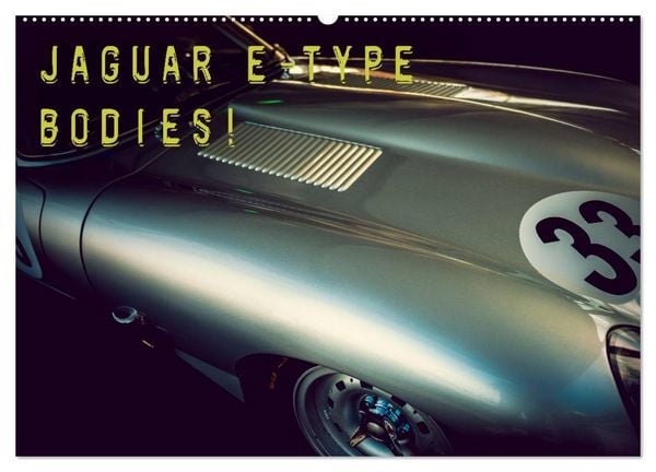 Produktbild: Jaguar E-Type - Bodies (Wandkalender 2026 DIN A2 quer), CALVENDO Monatskalender