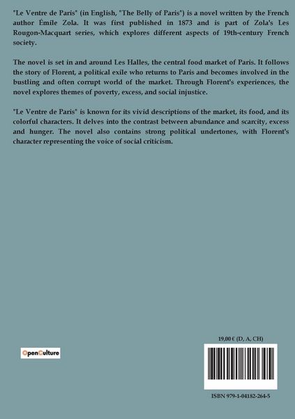 Produktbild: Le ventre de Paris