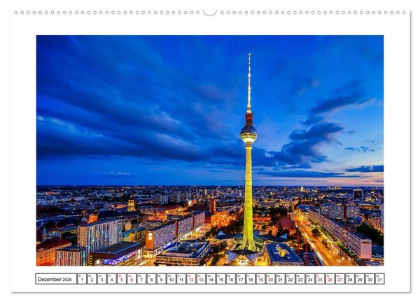 Produktbild: Reiseziele in Deutschland (Wandkalender 2026 DIN A2 quer), CALVENDO Monatskalender