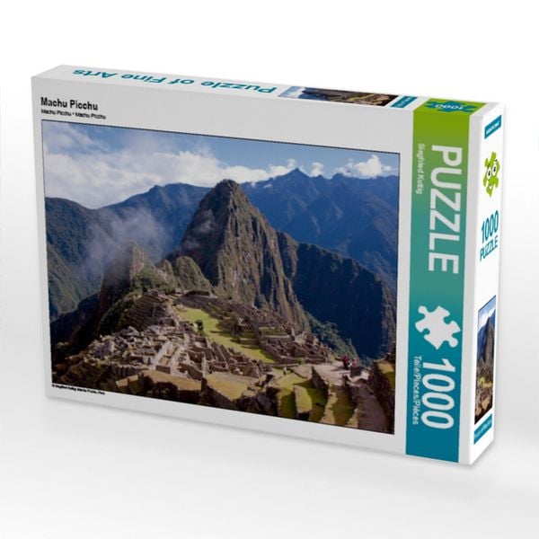 CALVENDO Puzzle Machu Picchu | 1000 Teile Lege-Größe 64x48cm Foto-Puzzle für glückliche Stunden