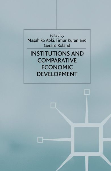 Produktbild: Institutions and Comparative Economic Development
