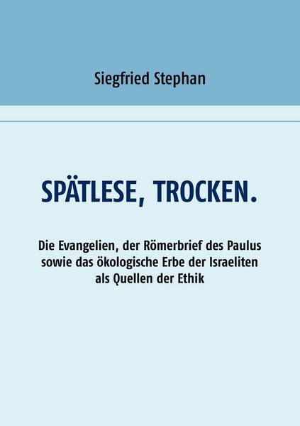 Produktbild: Sp&auml;tlese, trocken.