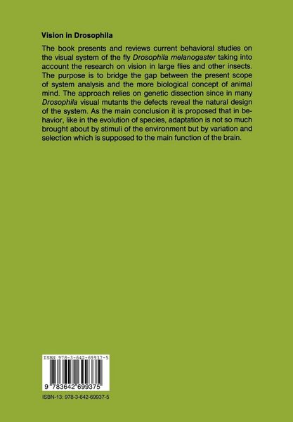 Produktbild: Vision in Drosophila