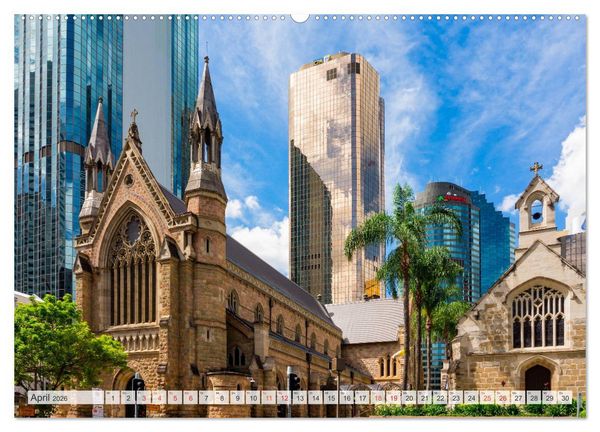 Produktbild: Australien Metropolen (Wandkalender 2026 DIN A2 quer), CALVENDO Monatskalender
