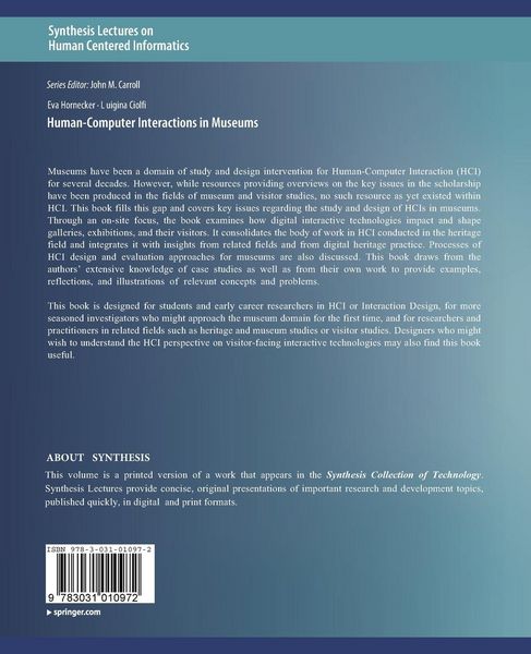 Produktbild: Human-Computer Interactions in Museums