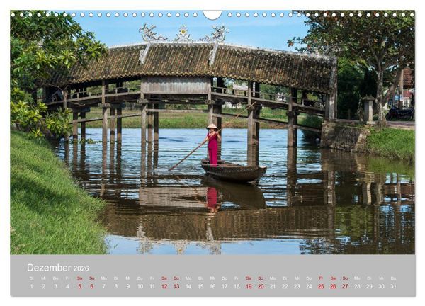Produktbild: VIETNAM - Im Land des aufsteigenden Drachens (Wandkalender 2026 DIN A3 quer), CALVENDO Monatskalender