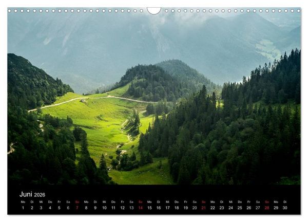 Produktbild: Unser Bayern (Wandkalender 2026 DIN A3 quer), CALVENDO Monatskalender