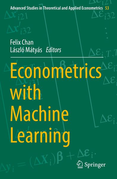 Produktbild: Econometrics with Machine Learning
