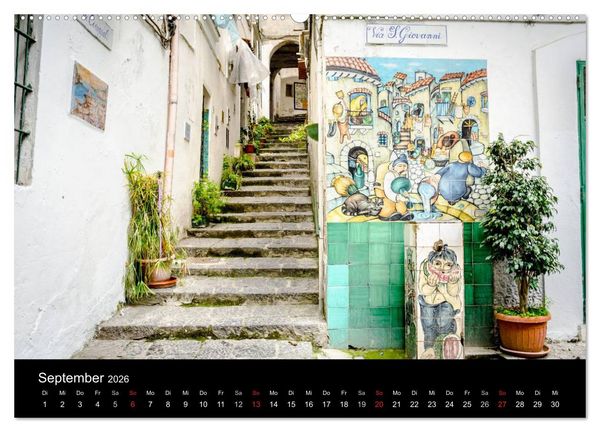 Produktbild: Vietri sul Mare an der Amalfik&uuml;ste (Wandkalender 2026 DIN A2 quer), CALVENDO Monatskalender