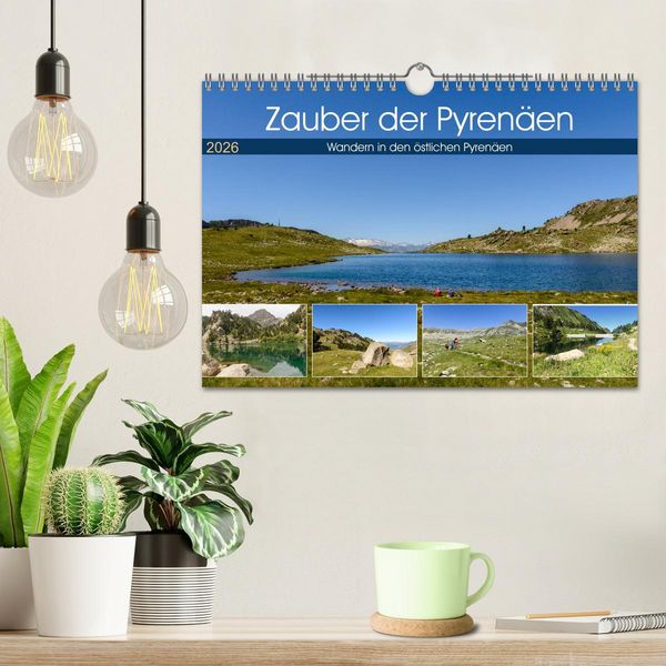 Produktbild: Zauber der Pyren&auml;en - Wandern in den &ouml;stlichen Pyren&auml;en (Wandkalender 2026 DIN A4 quer), CALVENDO Monatskalender