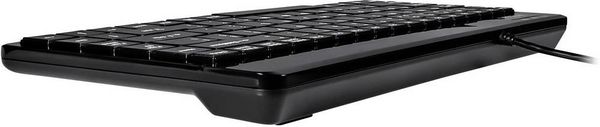 Produktbild: Perixx PERIBOARD-409DEU USB Tastatur Deutsch, QWERTZ Schwarz