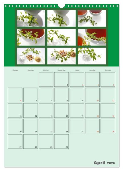 Produktbild: Food (Wandkalender 2026 DIN A3 hoch), CALVENDO Monatskalender
