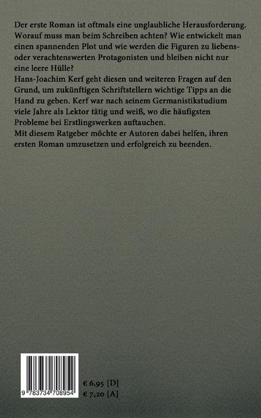 Produktbild: Roman schreiben
