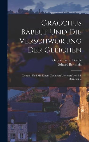 Produktbild: Gracchus Babeuf Und Die Verschw&ouml;rung Der Gleichen