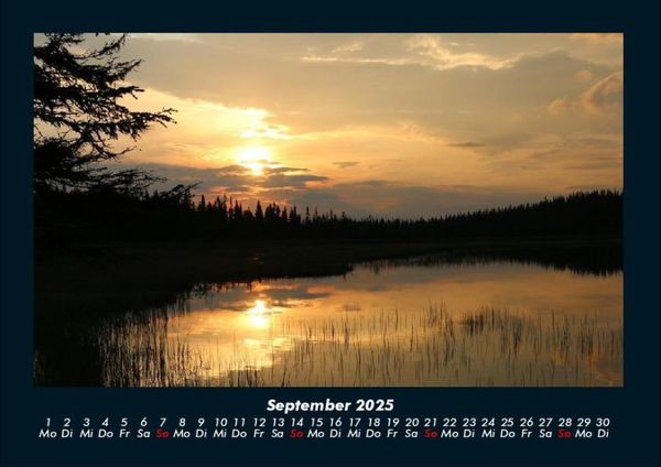 Produktbild: Tag am See 2025 Fotokalender DIN A4