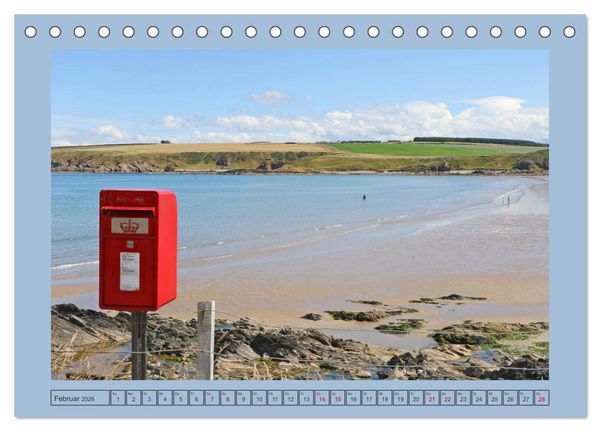 Produktbild: Sie haben Post - Briefk&auml;sten in Schottland (Tischkalender 2026 DIN A5 quer), CALVENDO Monatskalender