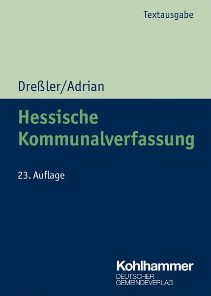 Produktbild: Hessische Kommunalverfassung