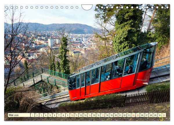 Produktbild: Mein Graz. Perle an der Mur (Wandkalender 2026 DIN A4 quer), CALVENDO Monatskalender