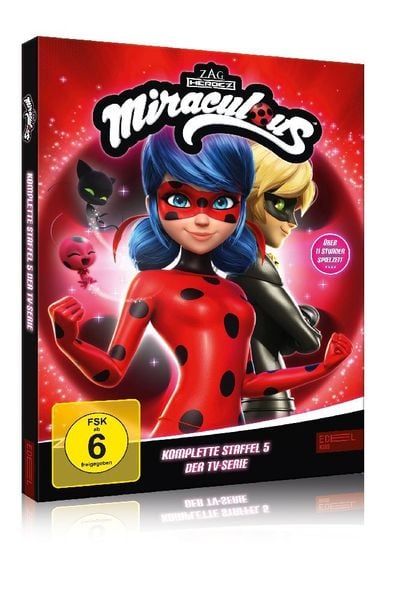 Produktbild: Miraculous - Staffelbox 5 [5 DVDs]