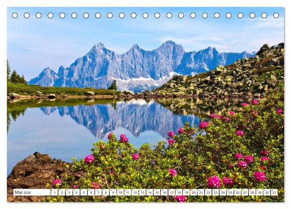 Produktbild: Ennstaler Bergseen in den Schladminger Tauern (Tischkalender 2026 DIN A5 quer), CALVENDO Monatskalender