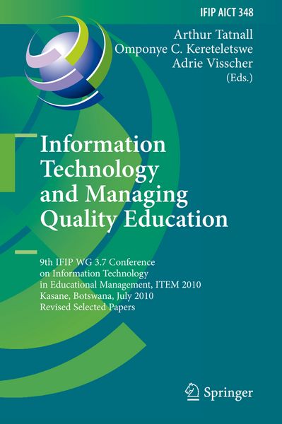 Produktbild: Information Technology and Managing Quality Education