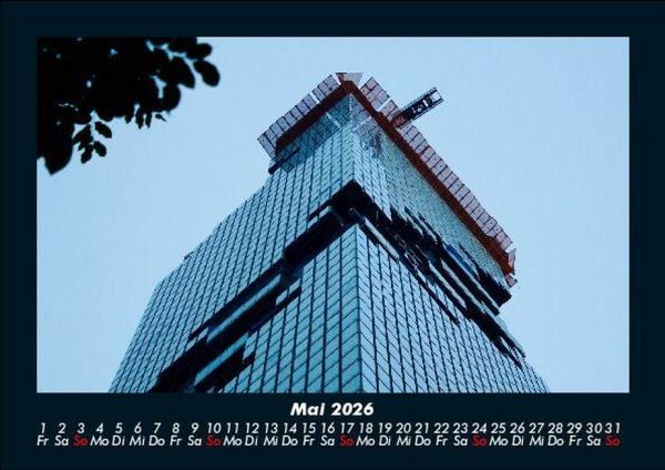 Produktbild: Hochh&auml;user - Architektur 2026 Fotokalender DIN A5