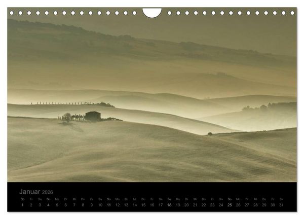 Produktbild: &ndash; Magie des Lichtes &ndash; TOSKANA (Wandkalender 2026 DIN A4 quer), CALVENDO Monatskalender