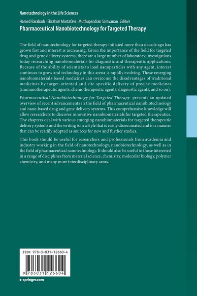 Produktbild: Pharmaceutical Nanobiotechnology for Targeted Therapy