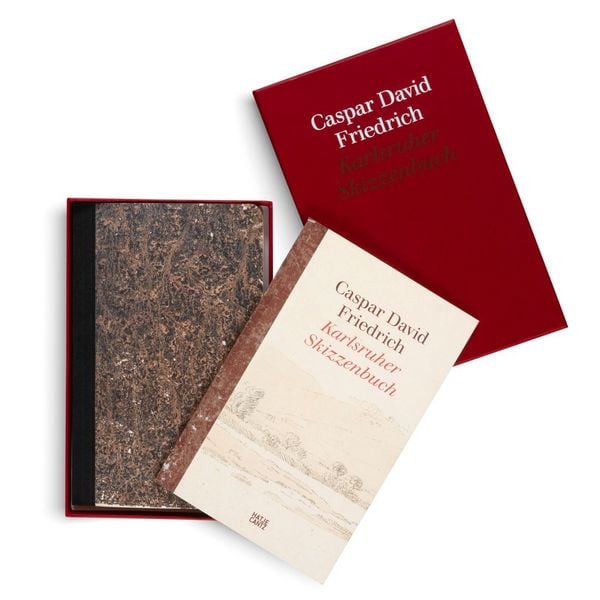 Produktbild: Caspar David Friedrich. Karlsruher Skizzenbuch (Schmuckausgabe)