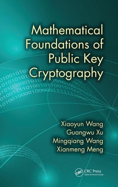 Produktbild: Mathematical Foundations of Public Key Cryptography