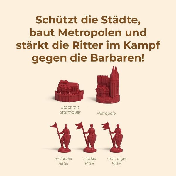 Produktbild: CATAN - St&auml;dte & Ritter