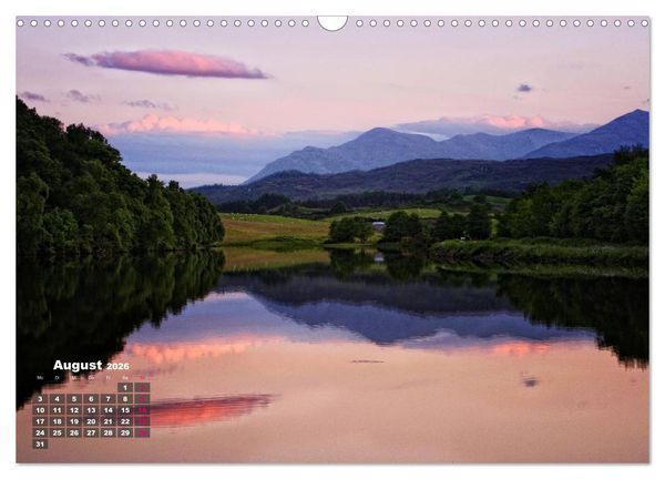 Produktbild: Naturparadies Schottland (Wandkalender 2026 DIN A3 quer), CALVENDO Monatskalender
