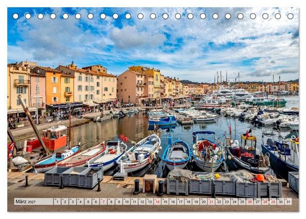 Produktbild: Ein Herz f&uuml;r die Provence (Tischkalender 2027 DIN A5 quer), CALVENDO Monatskalender