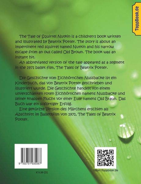 Produktbild: Die Geschichte des Eichh&ouml;rnchens Nussbacke