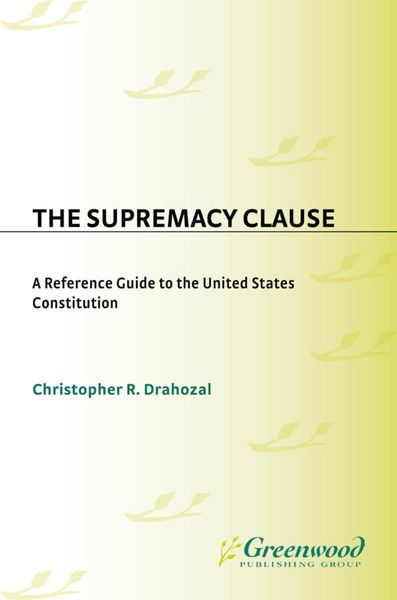 Produktbild: The Supremacy Clause