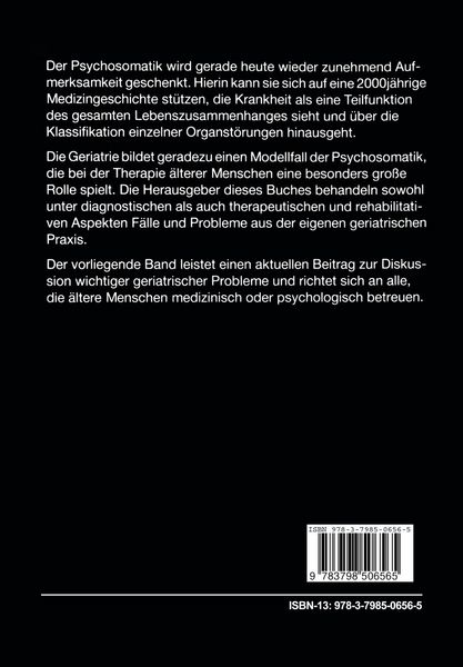 Produktbild: Psychosomatik in der Geriatrie