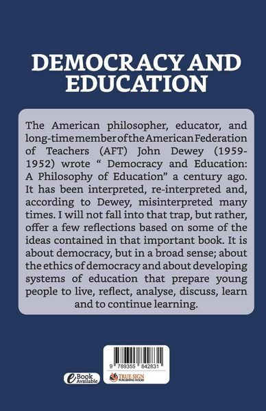 Produktbild: Democracy And Education