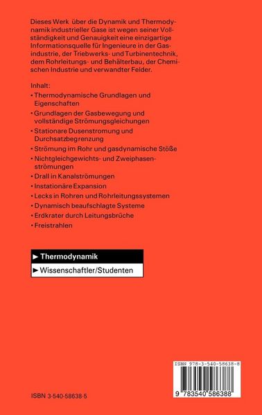 Produktbild: Dynamik realer Gase
