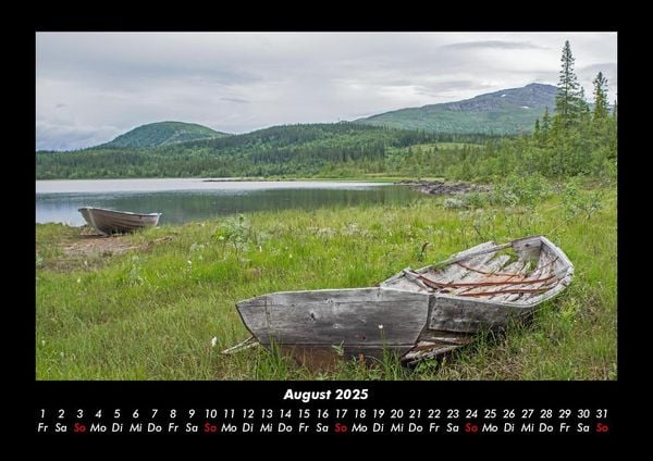 Produktbild: Landschaftskalender 2025 Fotokalender DIN A3