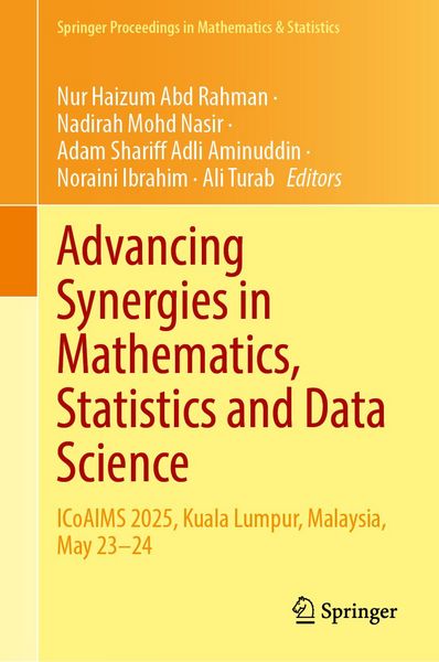 Produktbild: Advancing Synergies in Mathematics, Statistics and Data Science