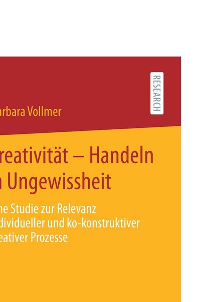Produktbild: Kreativit&auml;t &ndash; Handeln in Ungewissheit