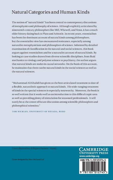 Produktbild: Natural Categories and Human Kinds