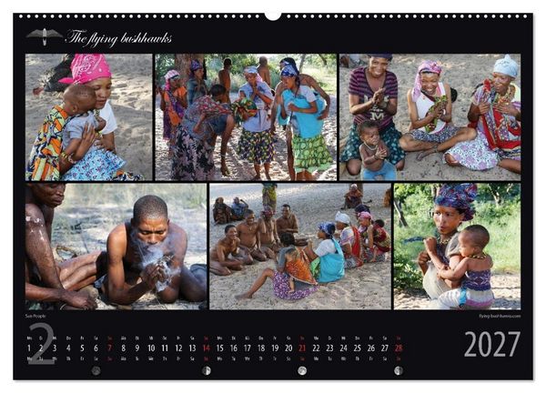 Produktbild: Botswana Blickwinkel 2027 (hochwertiger Premium Wandkalender 2027 DIN A2 quer), Kunstdruck in Hochglanz