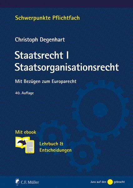 Produktbild: Staatsrecht I. Staatsorganisationsrecht