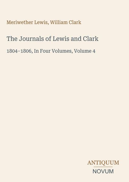 Produktbild: The Journals of Lewis and Clark