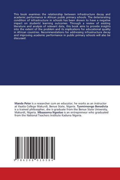 Produktbild: Infrastructure Decay And Academic Performance