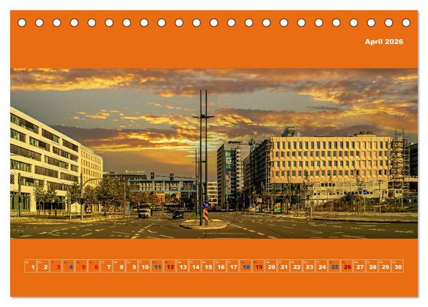 Produktbild: Chemnitz Ansichten (Tischkalender 2026 DIN A5 quer), CALVENDO Monatskalender